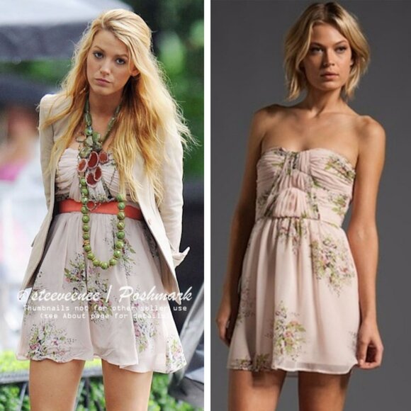 Twelfth Street by Cynthia Vincent Montego Mini Dress ASO Serena Van Der Woodsen - Picture 1 of 7